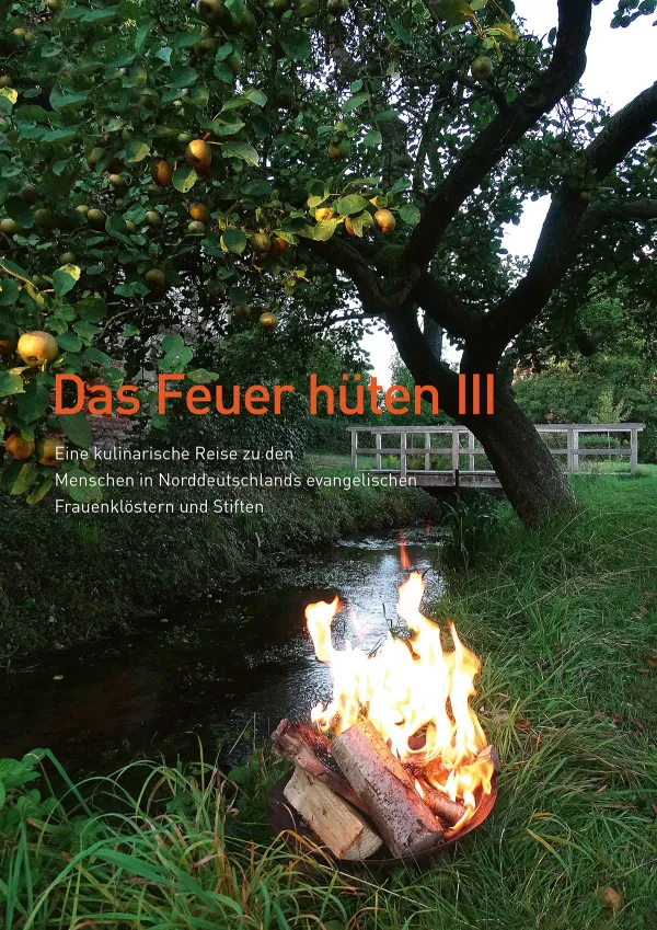 Titel der Broschüre „Das Feuer hüten“