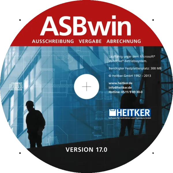 Programm-CD der Heitker GmbH