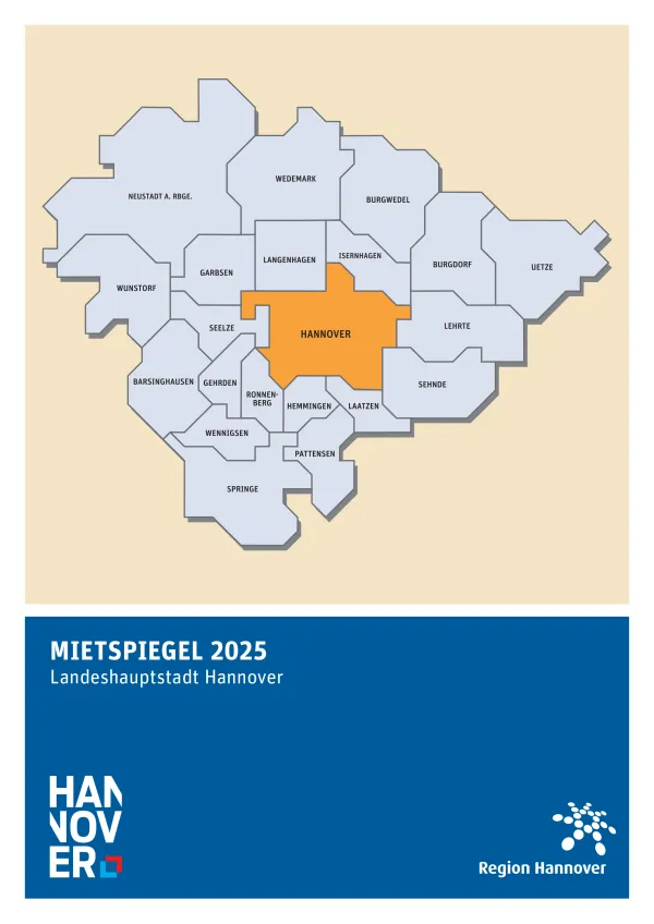 Mietspiegel 2025 der Region Hannover – Stadt Hannover